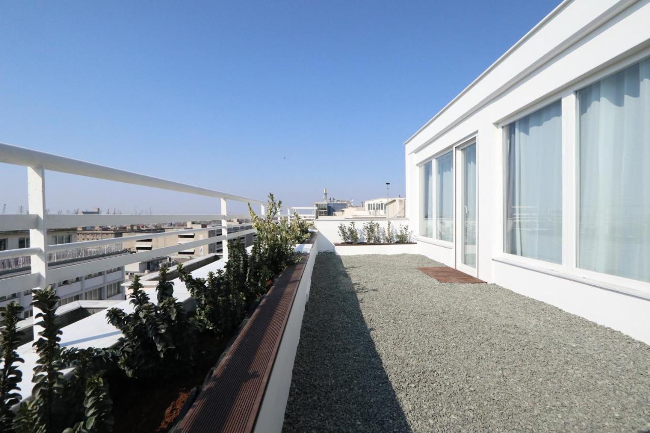 Appartamento Port De L'Eau Roof Garden Salonicco Esterno foto